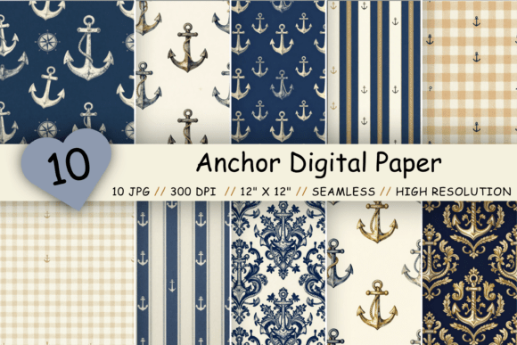 Download Anchor Digital Paper Pack, Classic - Classic Collection